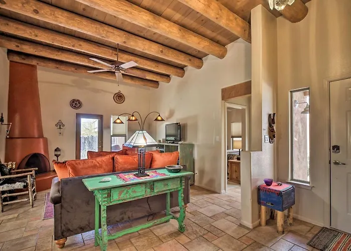 1 Mi To Santa Fe Plaza: Quiet Home W/ Patio
