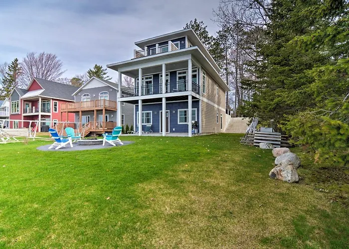 Lakefront Home W/ Dock! 18 M To Caberfae Peaks