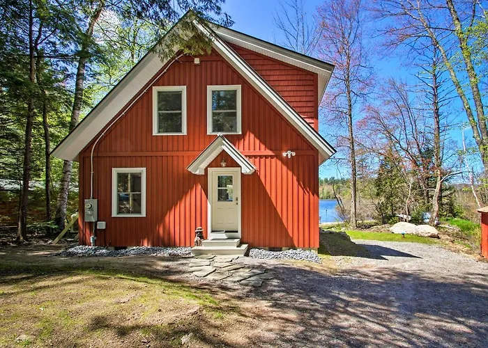Lakefront Meredith Home: Private Beach & Fire Pit!