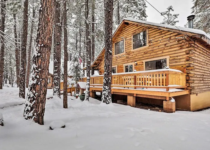 Furnished Deck: Cabin In Coconino National Forest