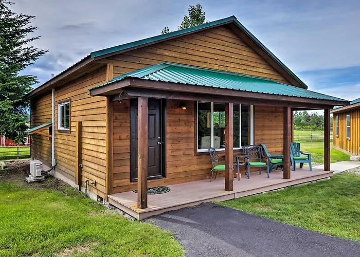 Cabin W/ Porch & View ~ 19 Mi To West Glacier