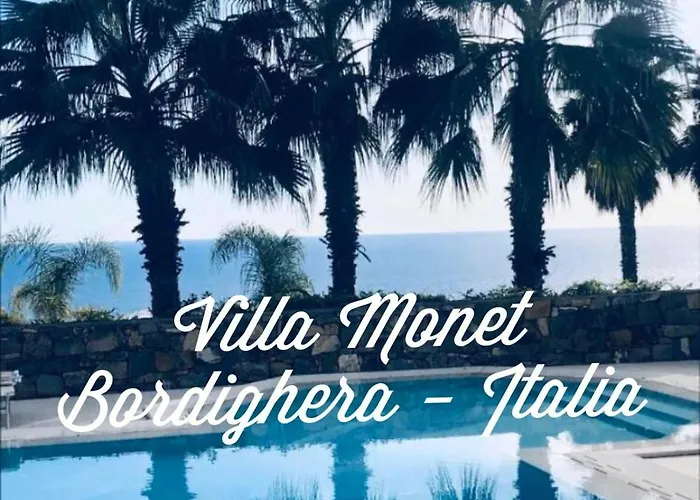 Luxury Sea View Villa Monet With Private Pool - Exclusive Retreat In Bordighera