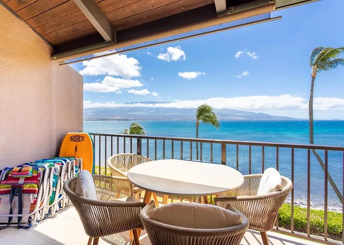 Maalaea Banyans 411 - Direct Ocean Front, Ac