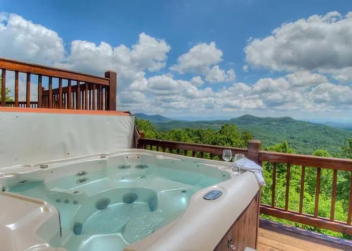 High Five Lodge- Long Distance Mountain View | Hot Tub | Outdoor Fireplace | Game Room